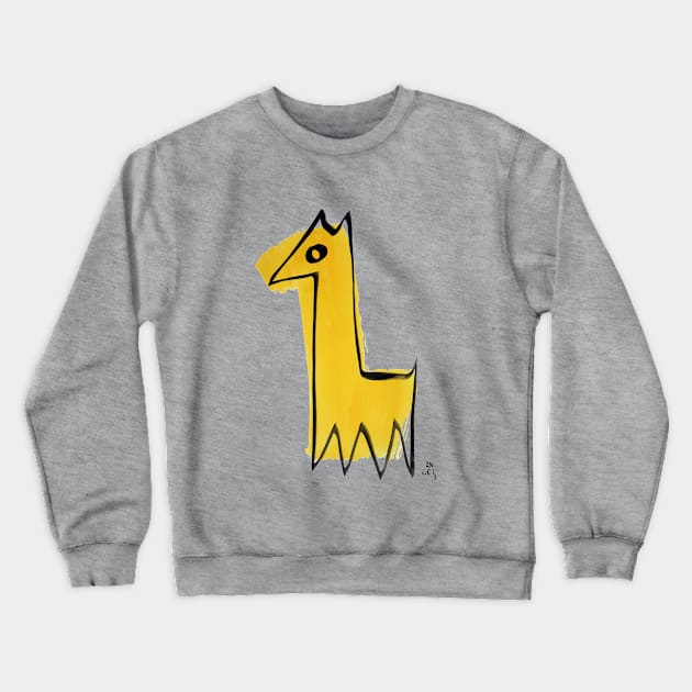 horse Crewneck Sweatshirt by Angel Rivas